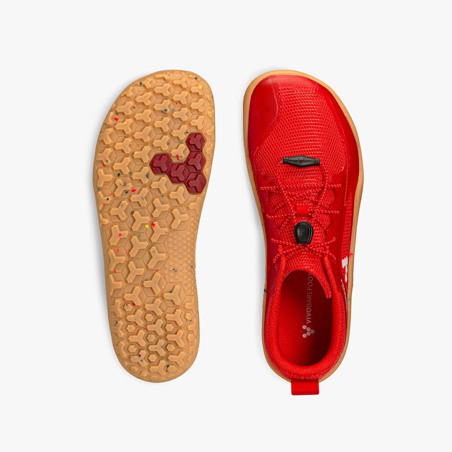 Primus Trail Ii Fg Juniors Vivobarefoot Belgique Firey Coral – Image 2