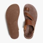 Tan Vivobarefoot Opanka Sandale Femmes – Image 2